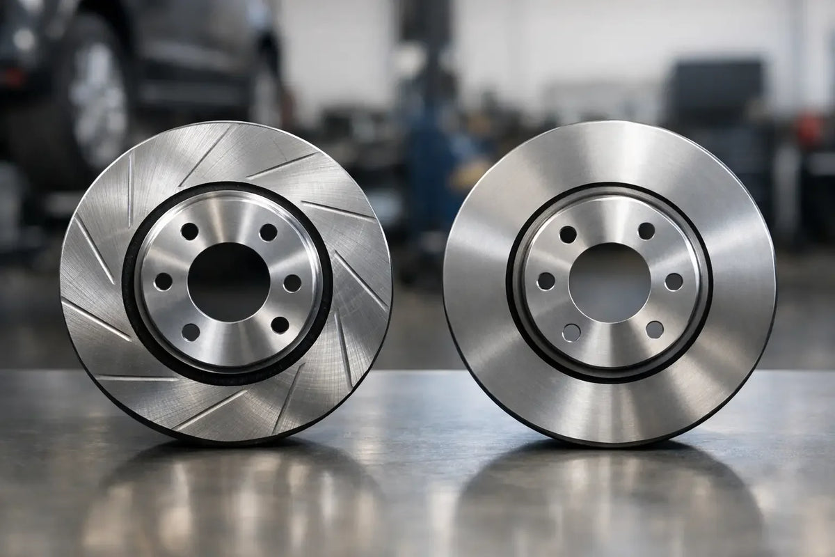 Slotted Versus Plain Brake Discs: Which Works Best?
