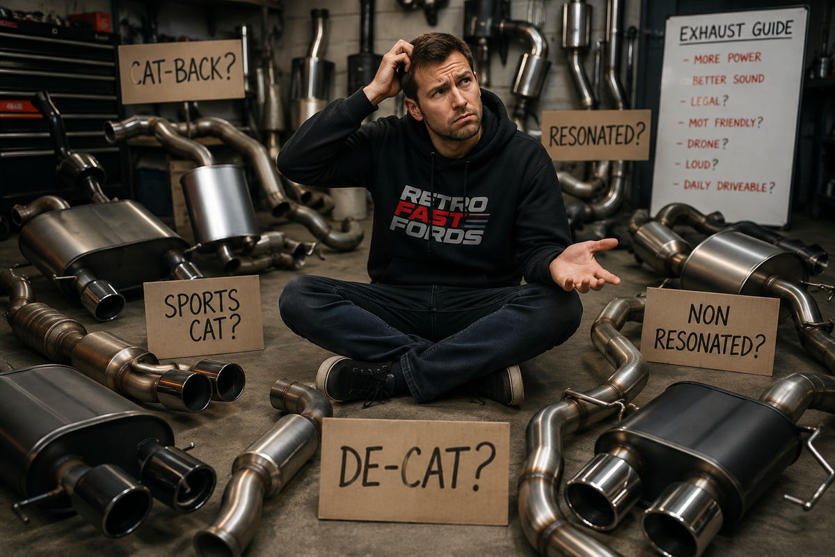 The Complete Guide to Exhaust Upgrades: Cat-Back, Sports Cats, Resonated & Non-Resonated Systems Explained