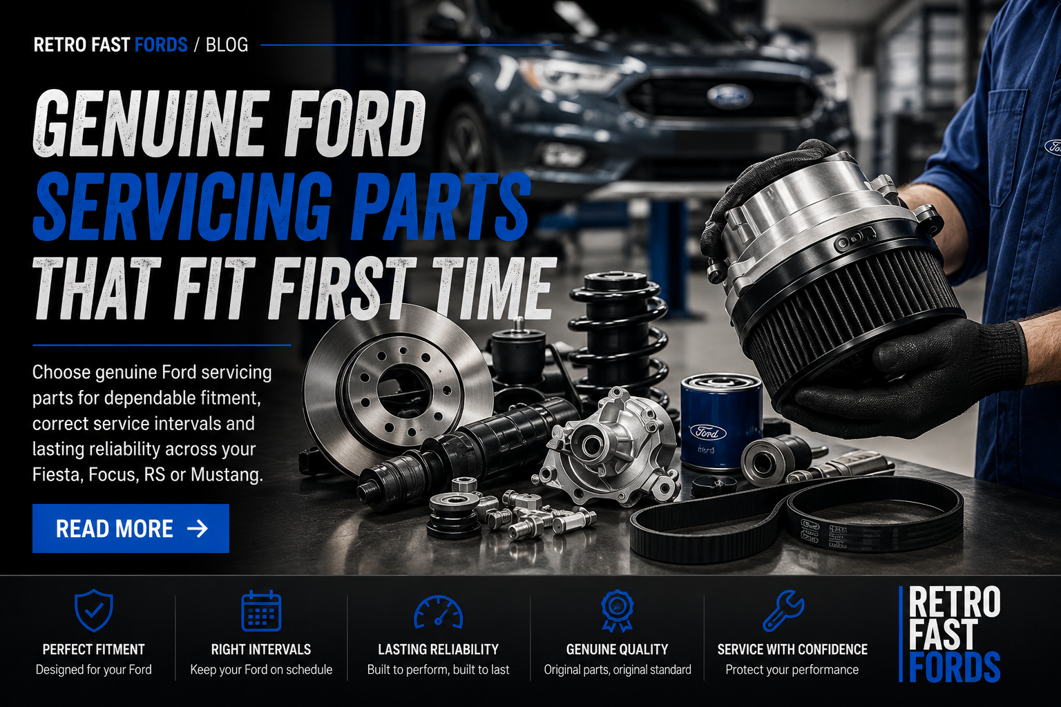 Genuine Ford Servicing Parts That Fit First Time