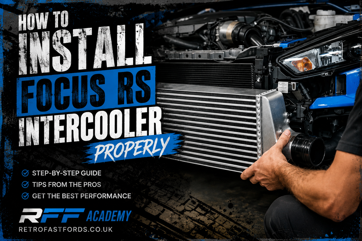 How to Install Focus RS Intercooler Properly