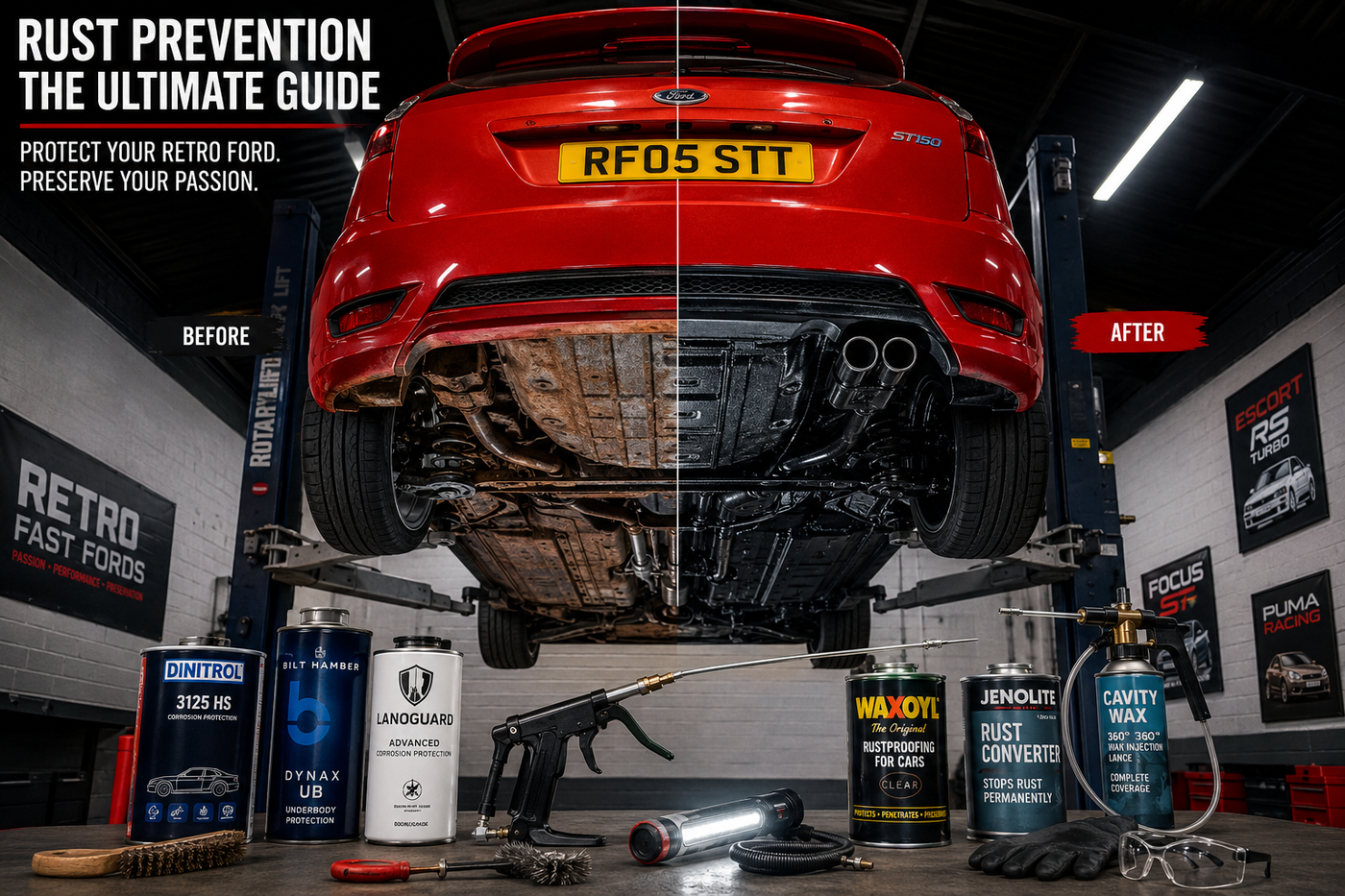 The Ultimate Guide to Rust Prevention for Classic &amp; Retro Fords: Protecting Your Pride and Joy for Years to Come