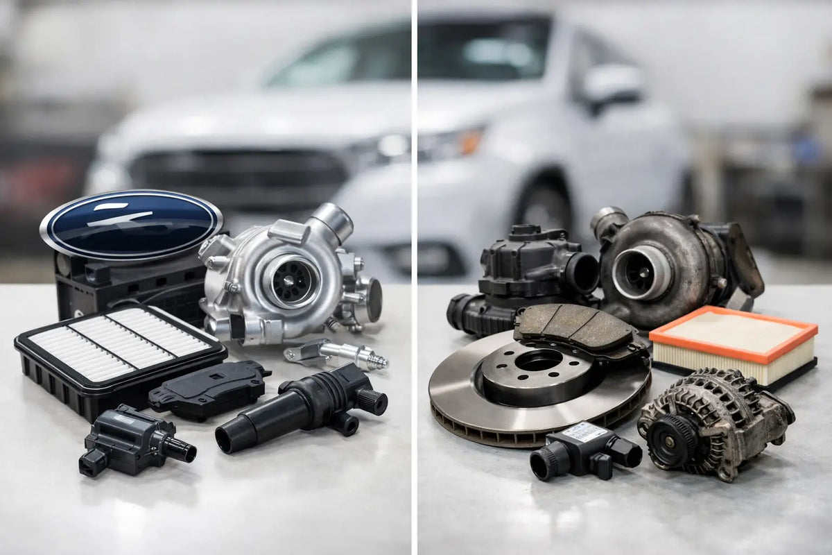 Genuine Versus Aftermarket Ford Parts Compared