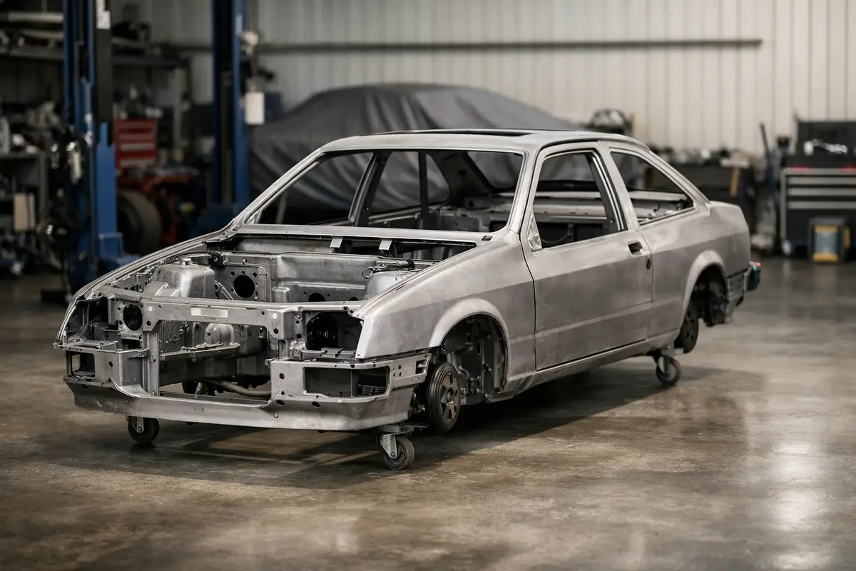 Sierra Cosworth Restoration Starts With the Shell