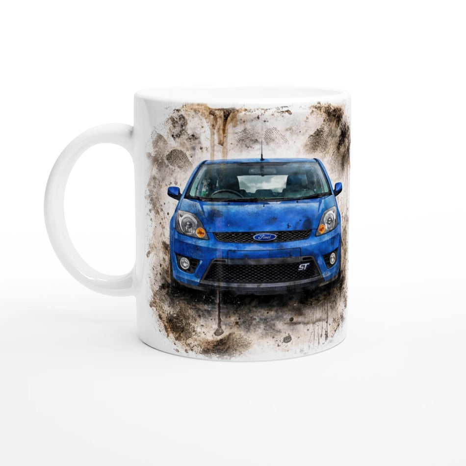 No1 Dad Blue ST150 11oz Ceramic Mug
