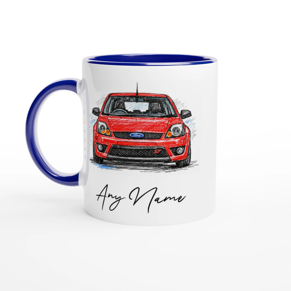 Personalised Red ST150  11oz Ceramic Mug