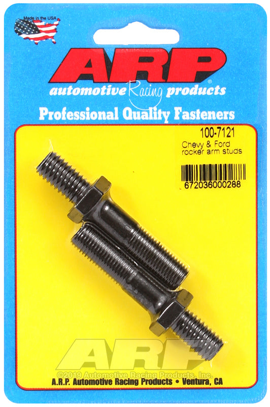 ARP Chevy & Ford rocker arm stud kit 2pc 100-7121