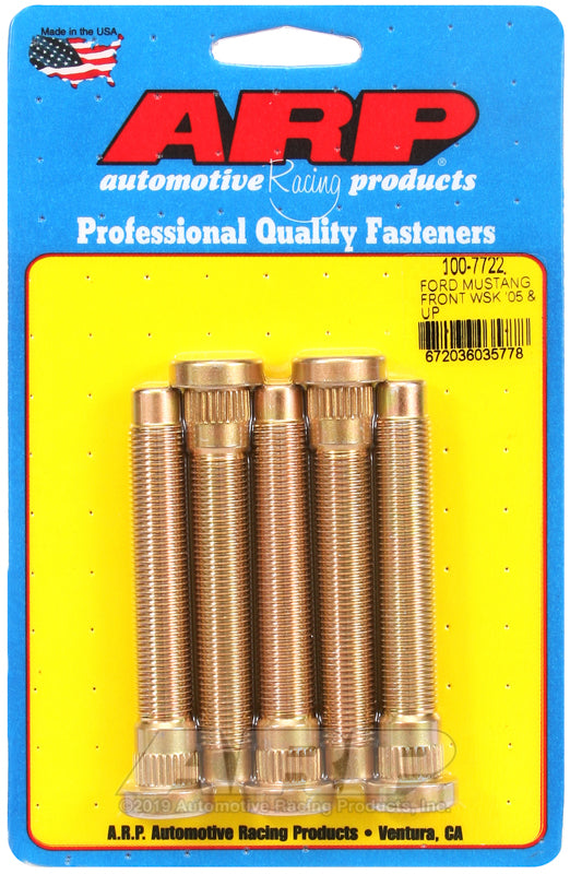 ARP Ford Mustang '05 & up front wheel stud kit 100-7722