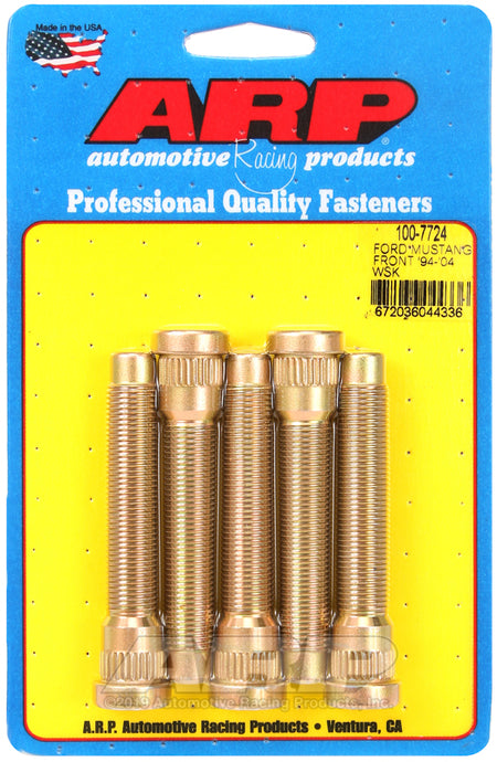 ARP Ford Mustang '94 - '04 front wheel stud kit 100-7724