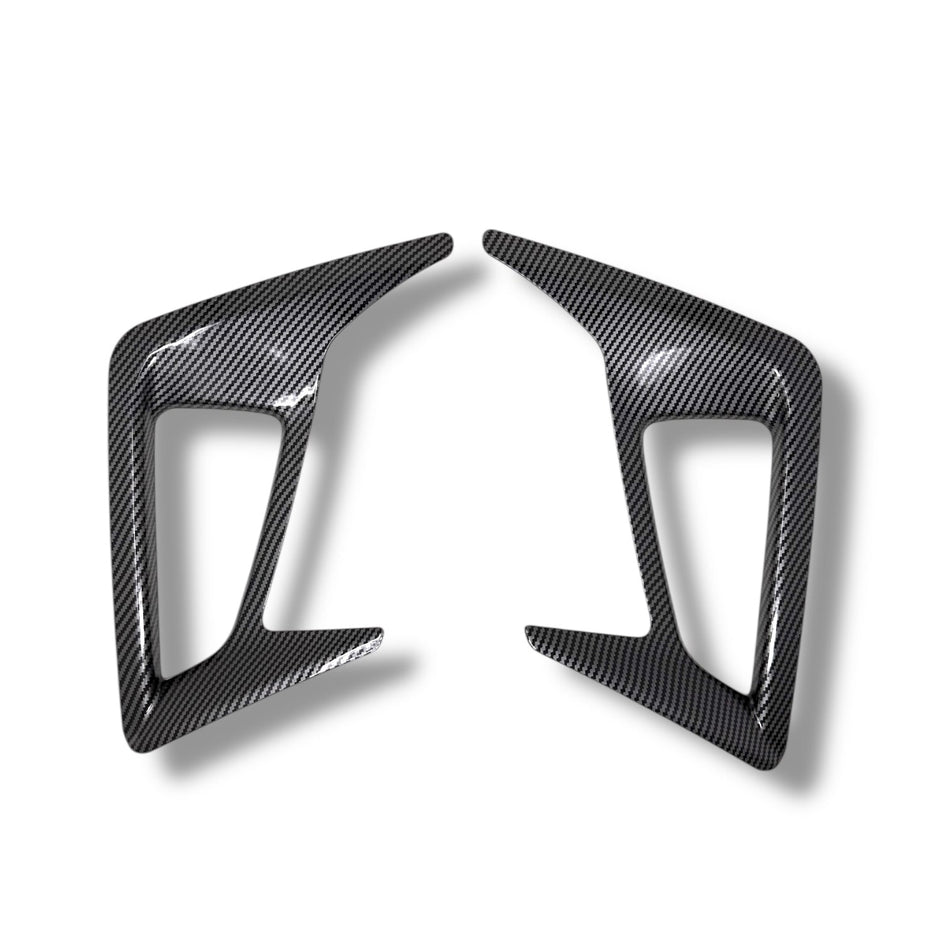 Carbon Fibre Look Rear Bumper Reflector Surround for MK4 / MK4.5 Focus | CEUK