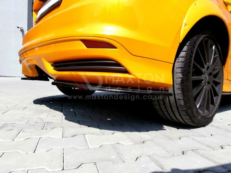 Maxton Design - REAR SIDE SPLITTERS FORD FOCUS MK3 ST PREFACE MODEL