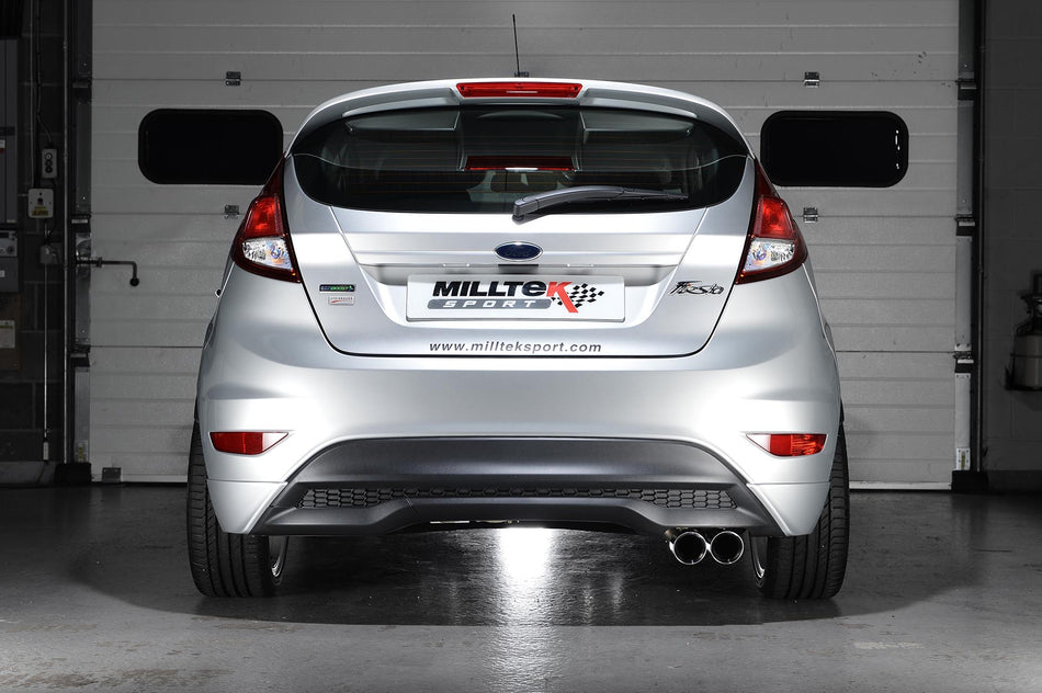 Milltek Sport - Cat Back Exhaust (Multiple Options) Fiesta MK7 1.0 EcoBoost