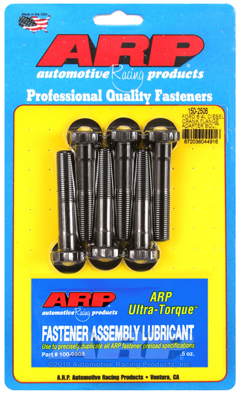 ARP Ford 6.4L diesel crank flange adapter bolt kit 150-2506