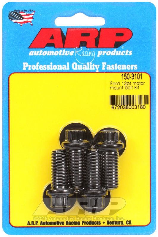 ARP Ford 12pt motor mount bolt kit 150-3101