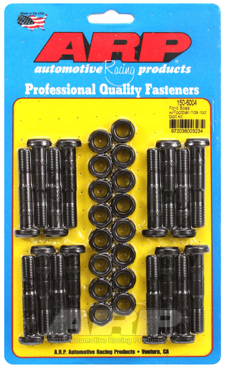 ARP Ford Boss w/football heads rod bolt kit 150-6004