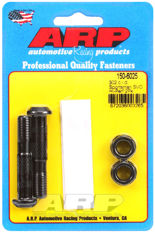 ARP SB Ford 302 Sportman SVO 3/8 rod bolts 150-6025