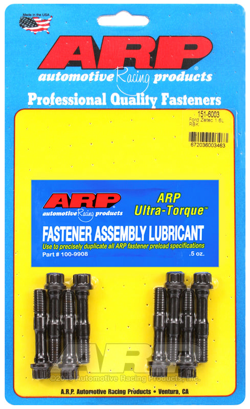 ARP Ford Zetec 1.6L Rod Bolt Kit 151-6003