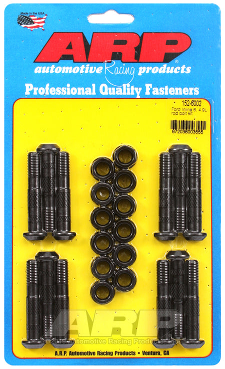 ARP Ford Inline 6 4.9L rod bolt kit 152-6002