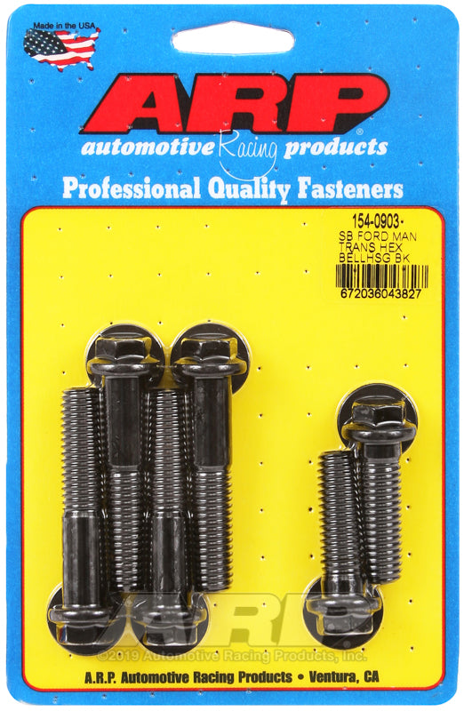 ARP SB Ford manual trans hex bellhousing bolt kit 154-0903
