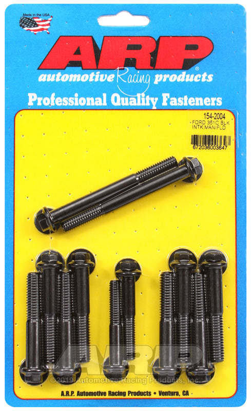 ARP Ford 351C hex intake manifold bolt kit 154-2004