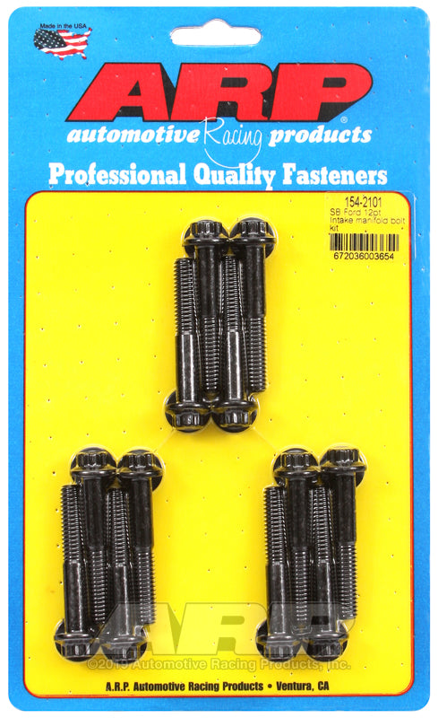 ARP SB Ford 12pt intake manifold bolt kit 154-2101