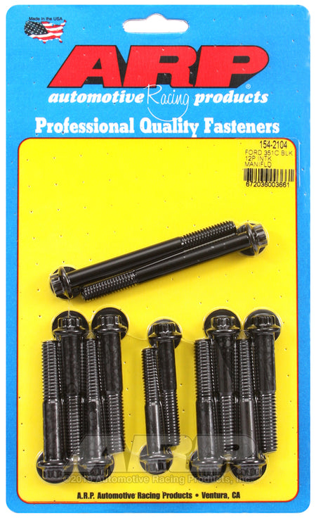 ARP Ford 351C 12pt intake manifold bolt kit 154-2104