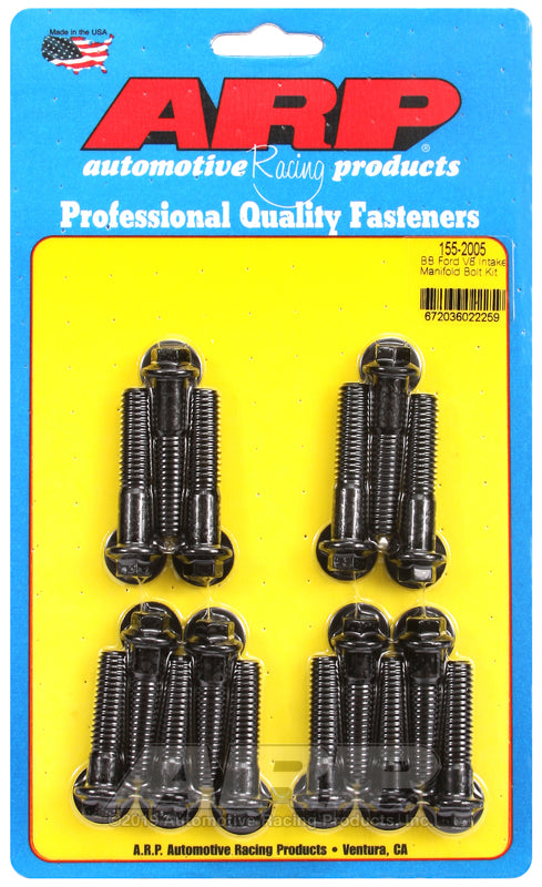 ARP BB Ford V8 hex intake manifold bolt kit 155-2005