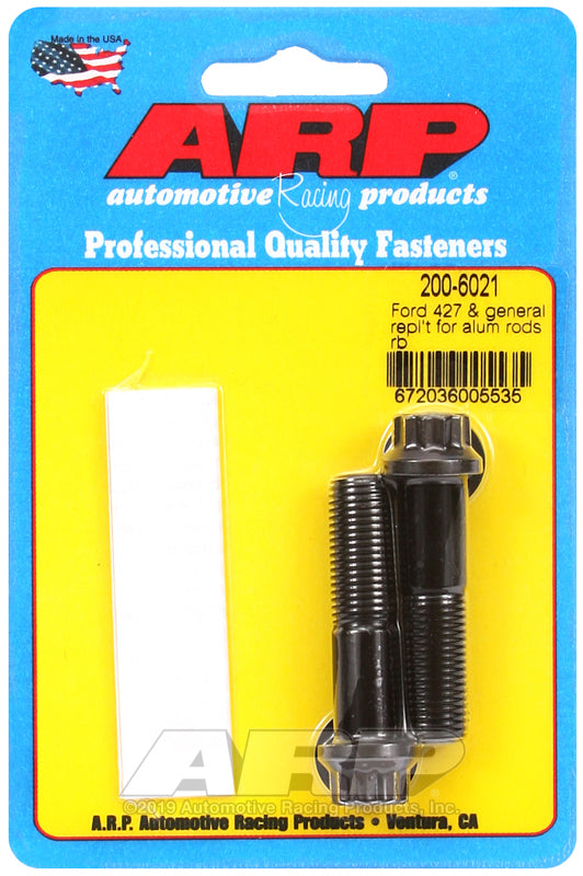 ARP Ford 427 & general replt for alum rods rod bolts 200-6021