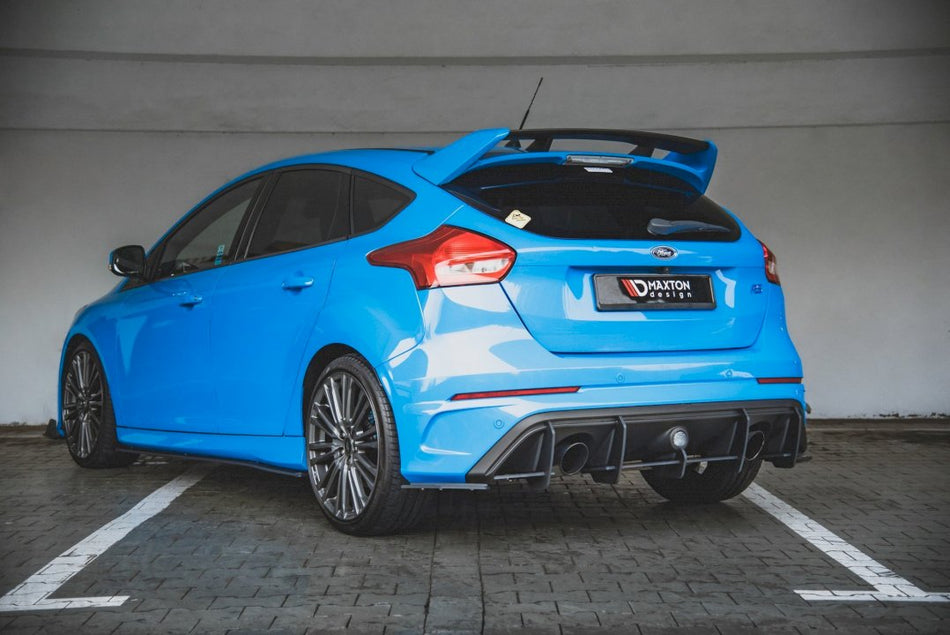 Maxton Design - STREET PRO DURABILITY REAR SIDE SPLITTERS FORD FOCUS RS MK3 (2015-2018)