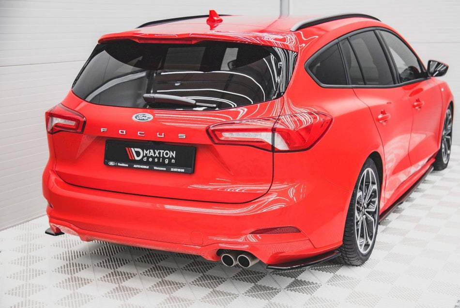 Maxton Design - REAR SIDE SPLITTERS V1 FORD FOCUS ST-LINE ESTATE MK4 (2018-)