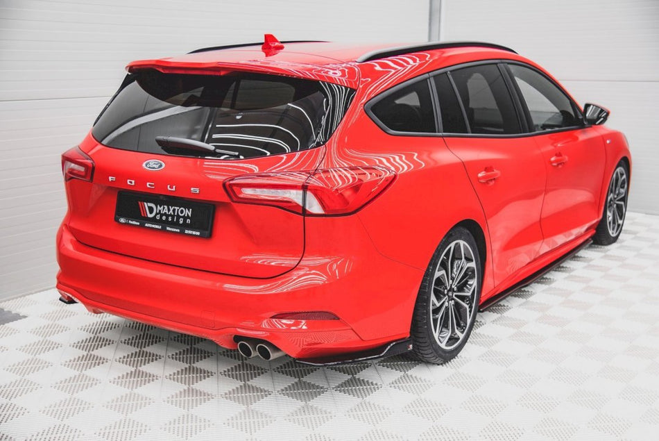 Maxton Design - REAR SIDE SPLITTERS V2 FORD FOCUS ST-LINE ESTATE MK4 (2018-)