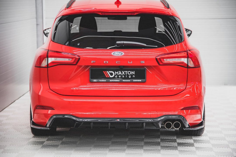 Maxton Design - REAR SIDE SPLITTERS V4 FORD FOCUS ST-LINE ESTATE MK4 (2018-)