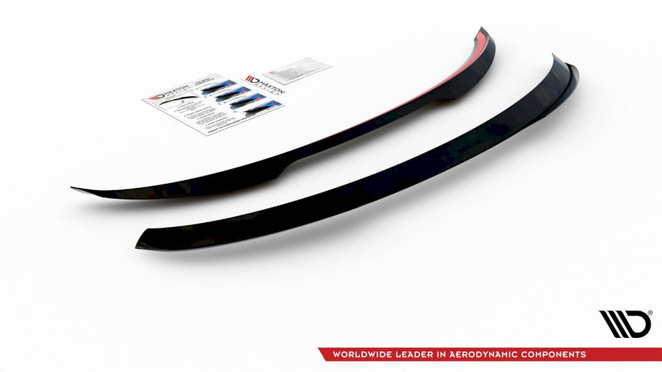 **CLEARANCE ** Maxton Design - SPOILER CAP FORD FOCUS ST-LINE ESTATE MK4 (2018-) (NO RETURN)