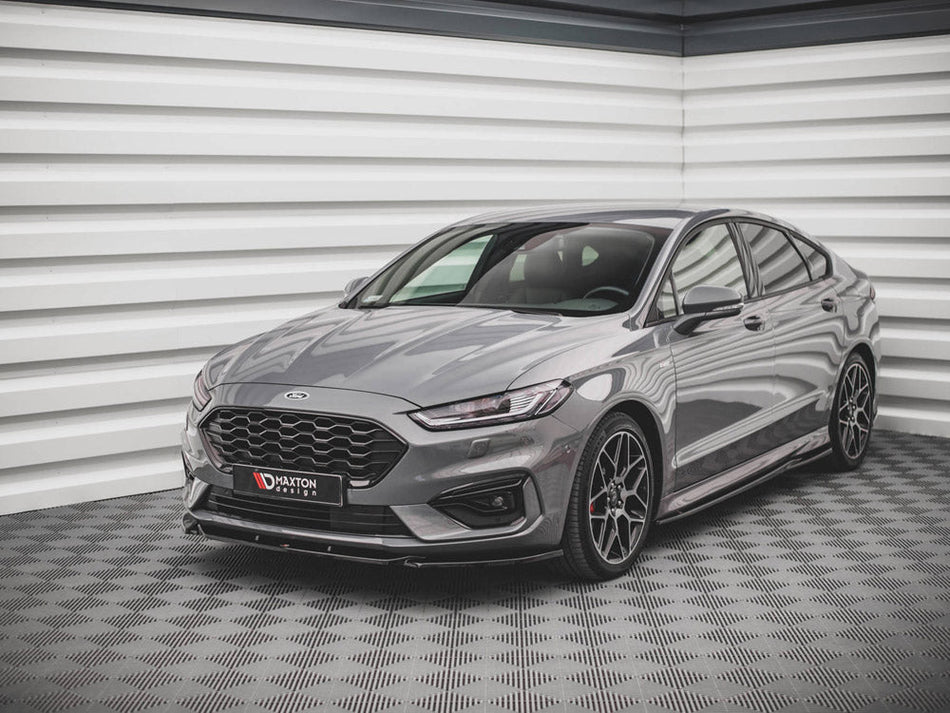 Maxton Design - FRONT SPLITTER V.2 FORD MONDEO ST-LINE MK5 FACELIFT (2019-)