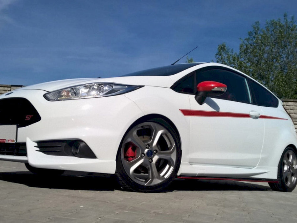 Maxton Design - Front Bumper Spoiler for Ford Fiesta MK7 ST