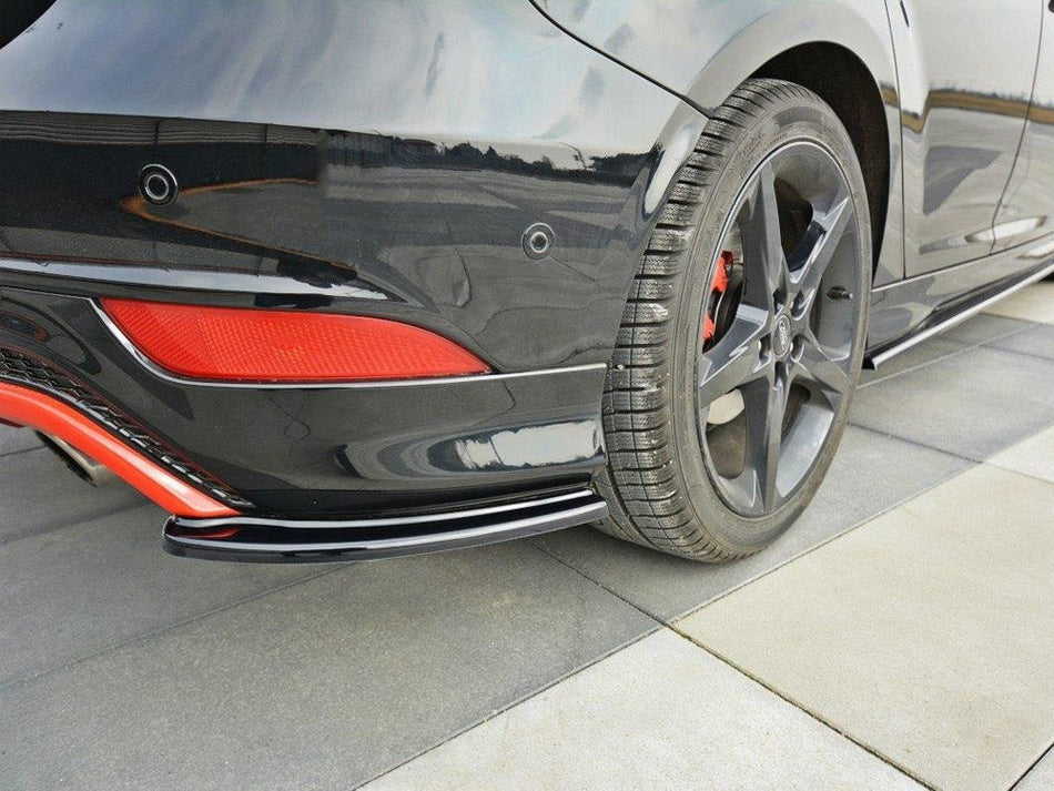 Maxton Design - REAR SIDE SPLITTERS FORD FOCUS 3 ST-LINE (FACELIFT)