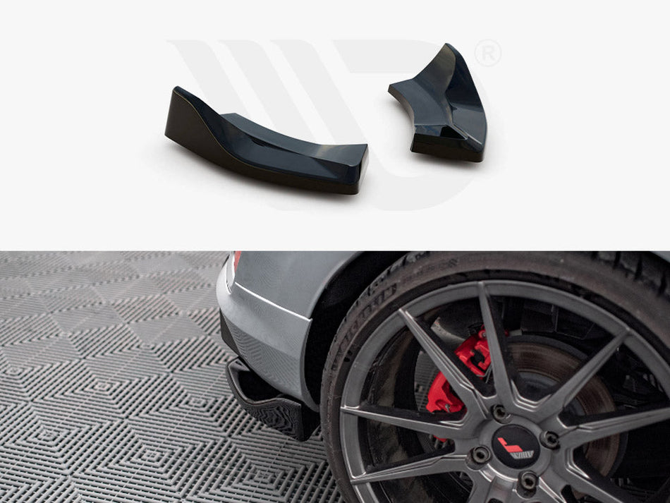 Maxton Design - REAR SIDE SPLITTERS V.1 FORD FIESTA MK8/8.5 ST/ST LINE