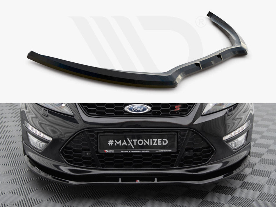 Maxton Design - Front Splitter V.1 Ford Mondeo ST-Line Estate Mk4 Facelift