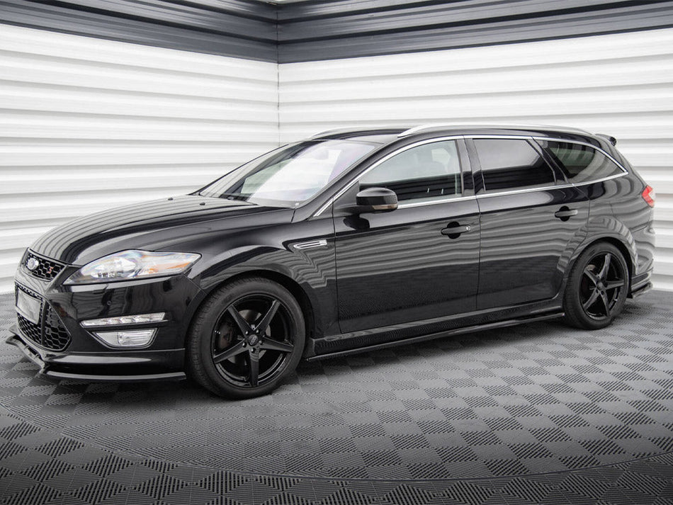 Maxton Design - SIDE SKIRTS DIFFUSERS FORD MONDEO ST-LINE MK4 FACELIFT