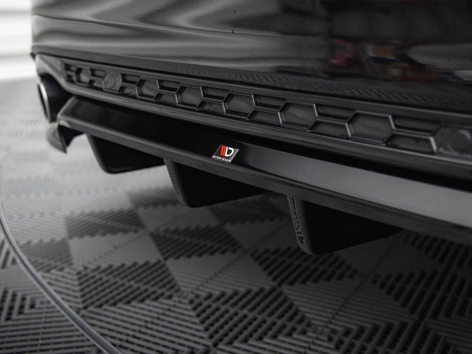 Maxton Design - Rear Splitter (Vertical Bars) Ford Mondeo Estate ST-Line Mk4 Facelift