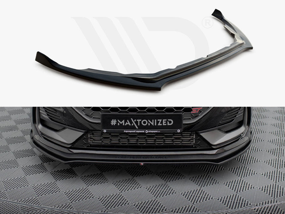 Maxton Design - FRONT SPLITTER V.1 FORD FIESTA ST / ST-LINE MK8/8.5
