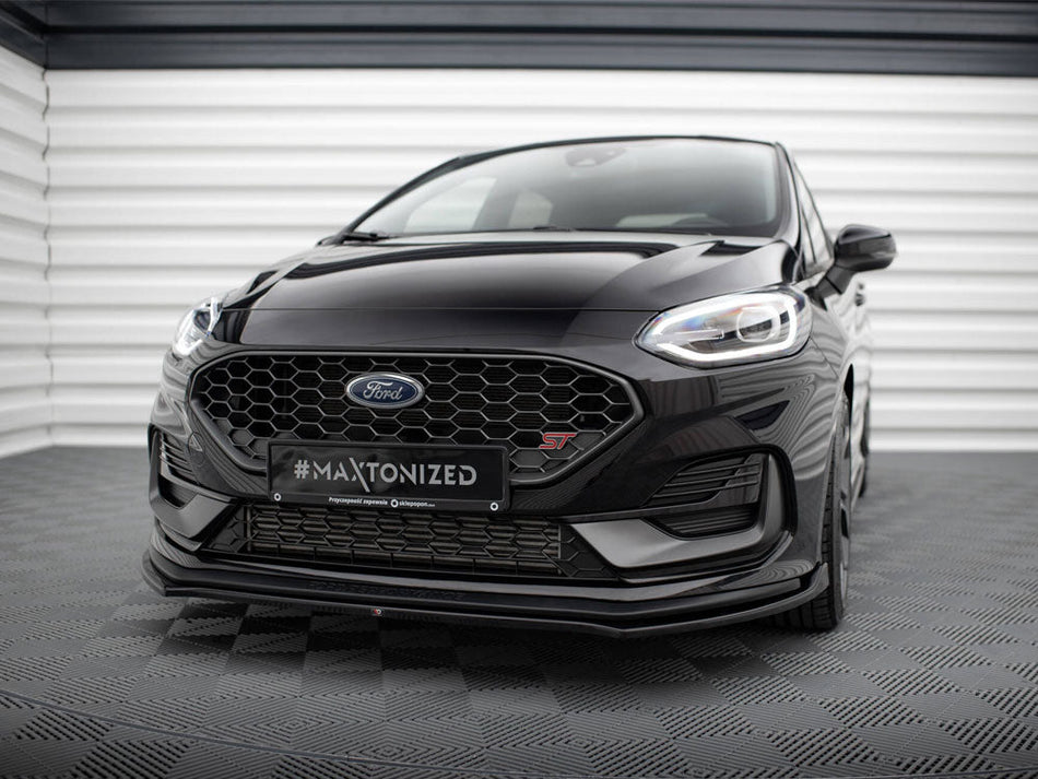 Maxton Design - FRONT SPLITTER V.1 FORD FIESTA ST / ST-LINE MK8/8.5