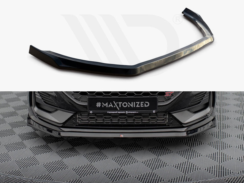 Maxton Design - FRONT SPLITTER V.3 FORD FIESTA ST / ST-LINE MK8/8.5