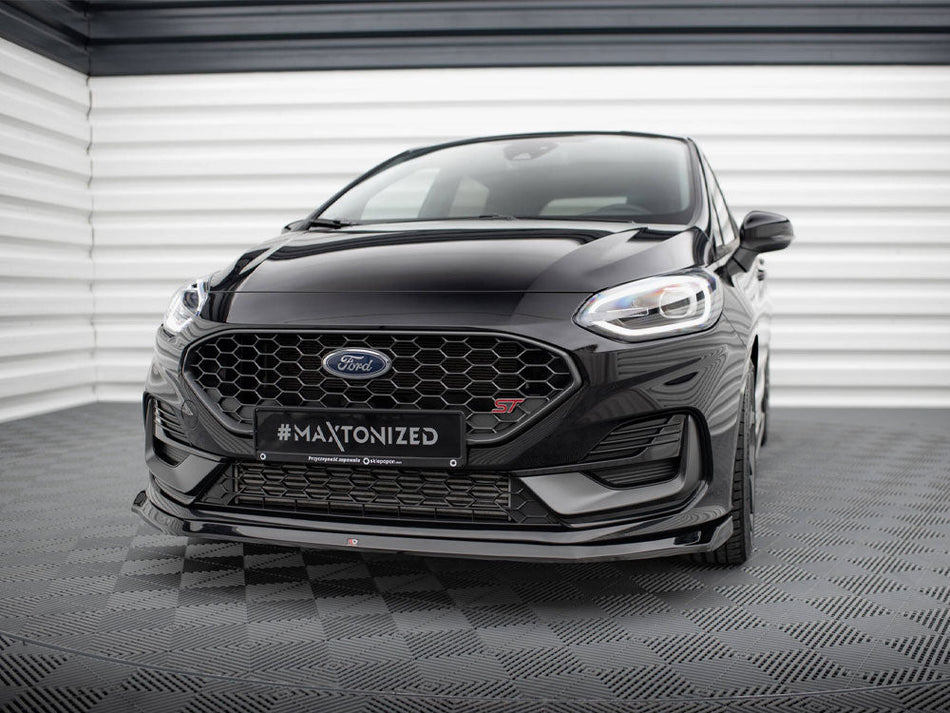 Maxton Design - FRONT SPLITTER V.3 FORD FIESTA ST / ST-LINE MK8/8.5