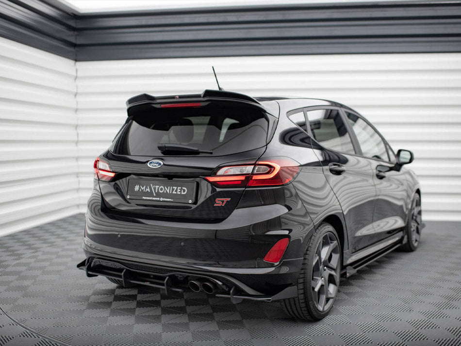 Maxton Design - STREET PRO REAR DIFFUSER(+FLAPS) FORD FIESTA MK8/8.5 ST (2018-2024)