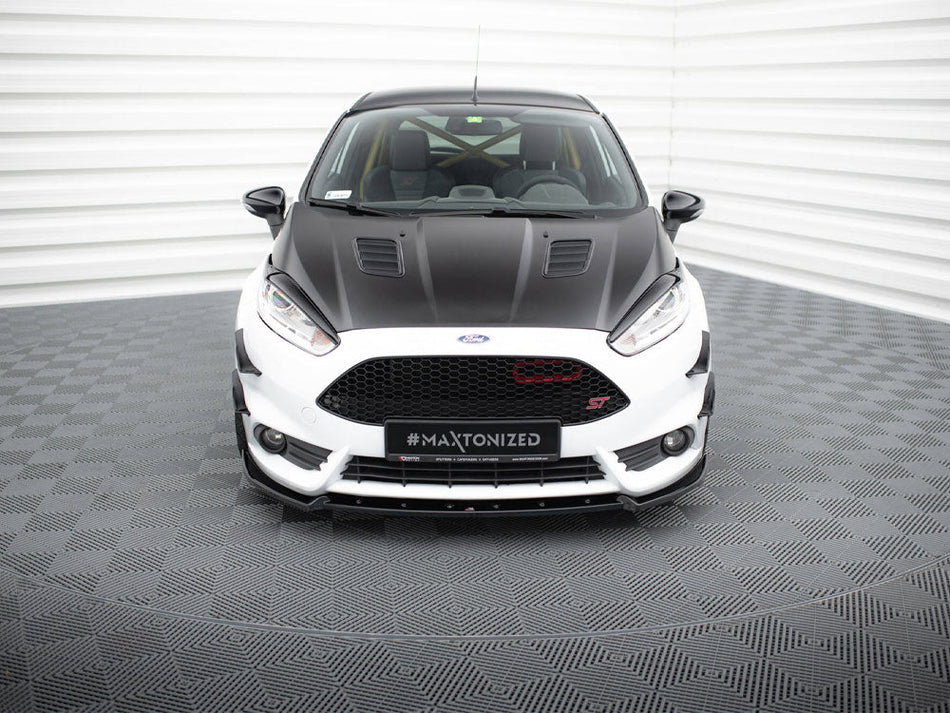 Maxton Design - Front Splitter V.4 Ford Fiesta ST Mk7 Facelift
