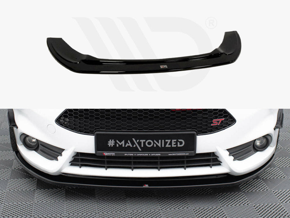 Maxton Design - FRONT SPLITTER V.2 FIESTA MK7 ST FACELIFT 2013-UP