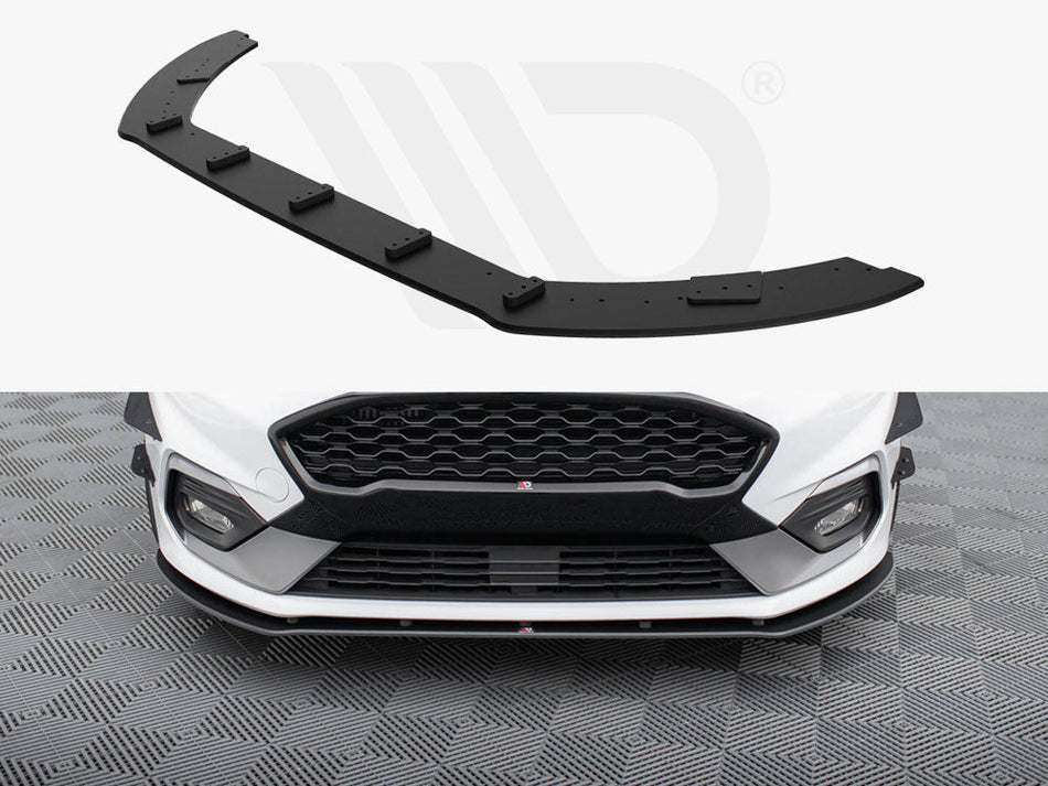 Maxton Design - STREET PRO DURABILITY FRONT SPLITTER FORD FIESTA MK8/8.5 ST / ST-LINE (2017-)