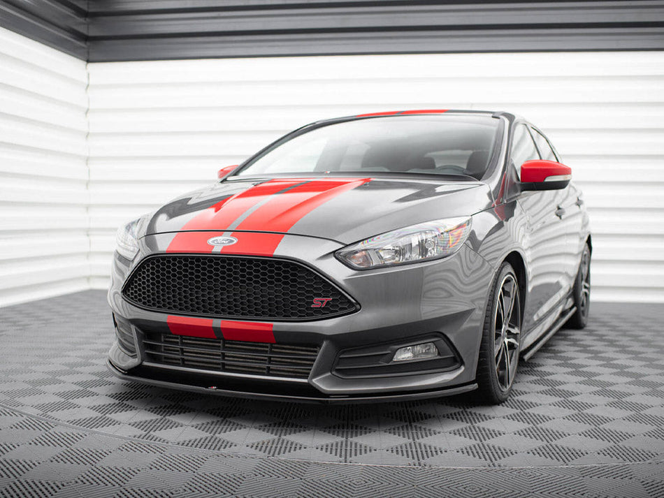 Maxton Design - FRONT SPLITTER V.2 FOCUS ST MK3 FACELIFT