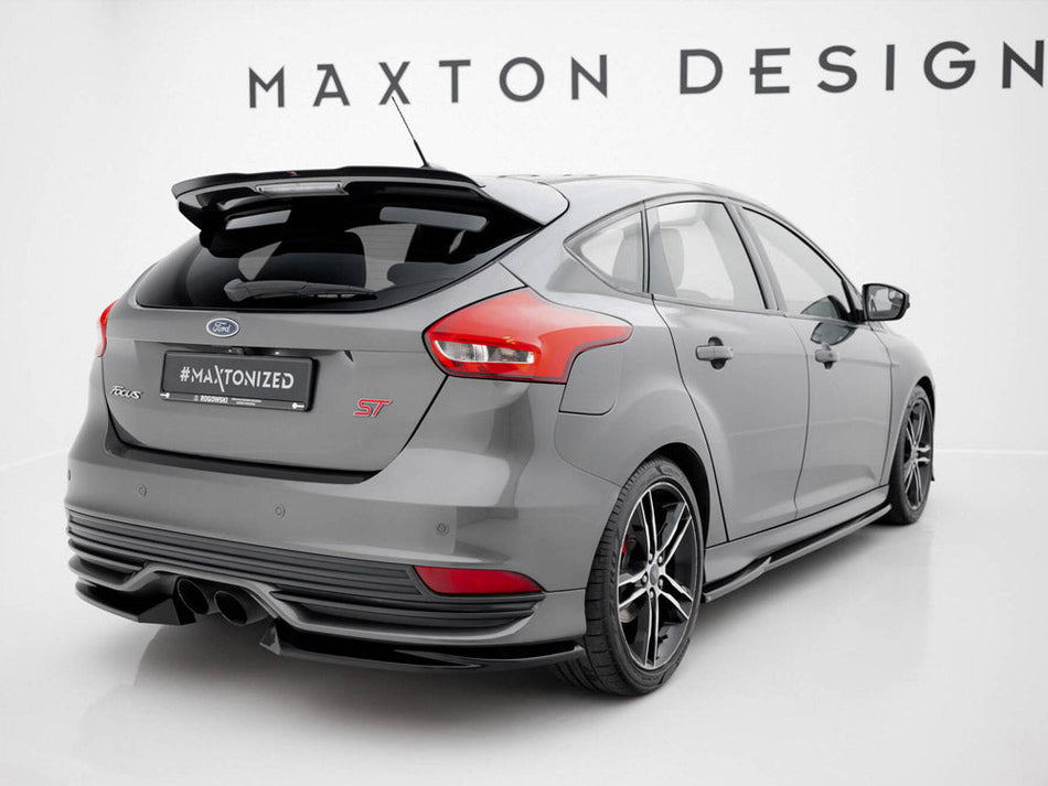 Maxton Design - Rear Side Splitters V.3 Ford Focus ST Mk3 Facelift