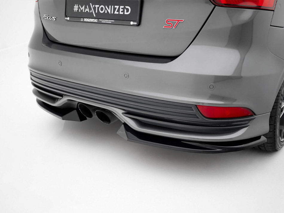 Maxton Design - Rear Side Splitters V.3 Ford Focus ST Mk3 Facelift